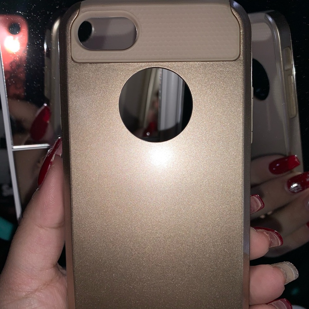 Gold iPhone case